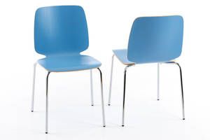 Unser stabiler Holzschalenstuhl Monaco